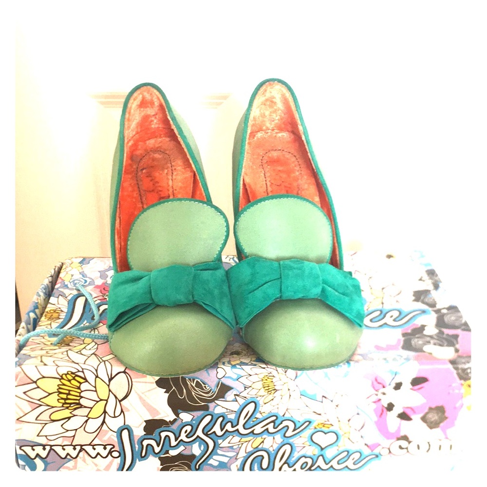 Design Asylum - New York, QZ Green women’s heel